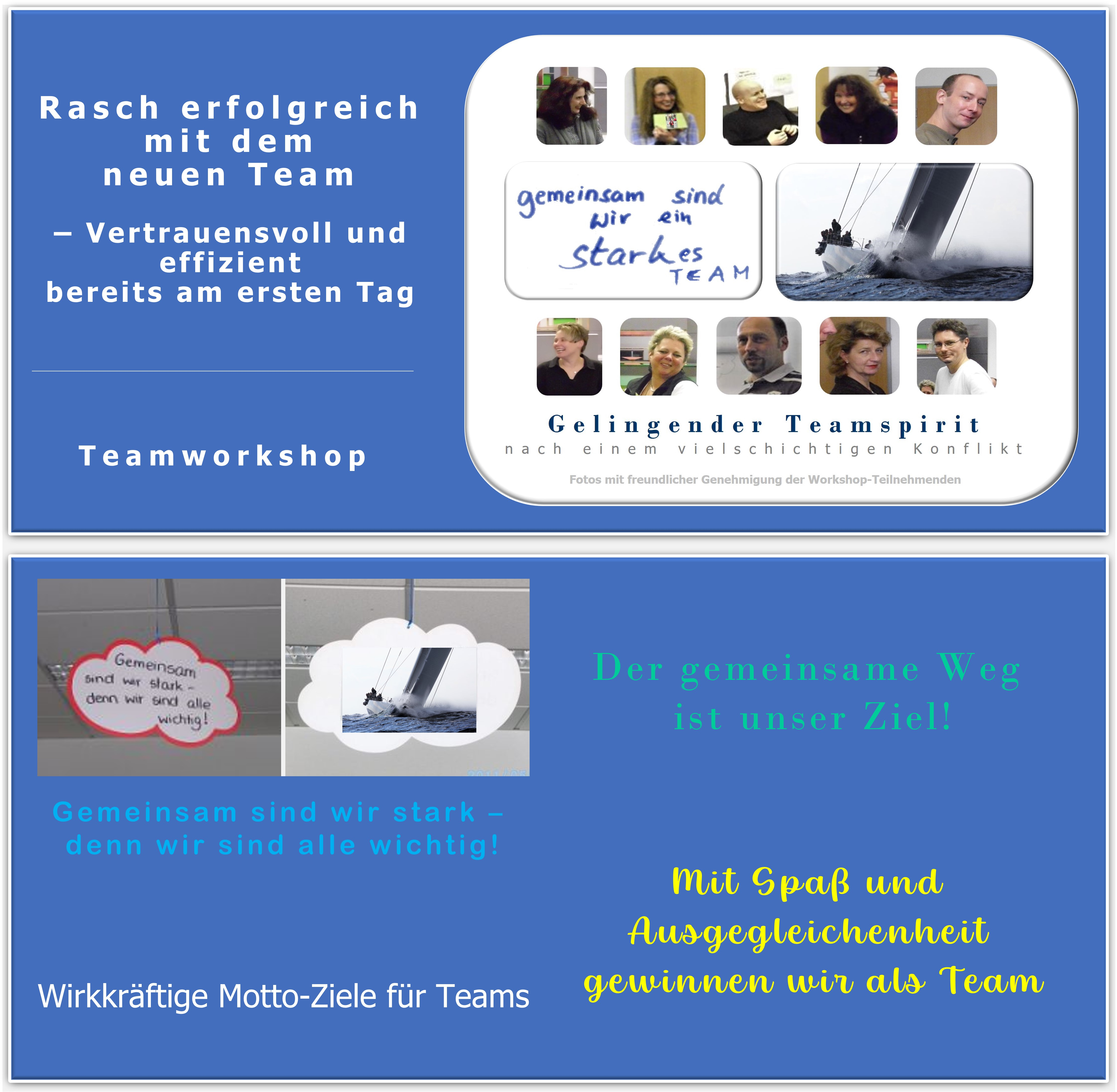Motto-Ziel, Team, Haltungsziel, Teamentwicklung, Teamspirit, Identitätsziel, Hartmut Neusitzer, Zürcher Ressourcenmodell, Erfolg