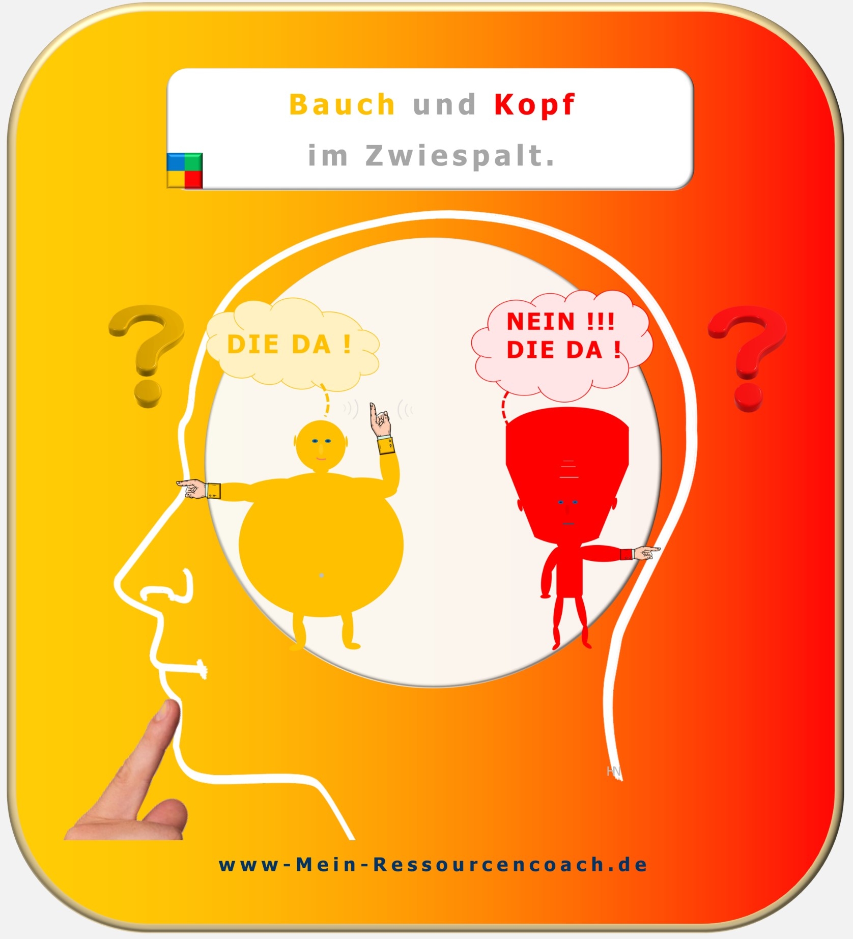 Bauchgefühl, Intuition, Erfahrungsgedächtnis, Verstand, Zwiespalt, Ambivalenz, Hartmut Neusitzer, Zürcher Ressourcen Modell, Workshop