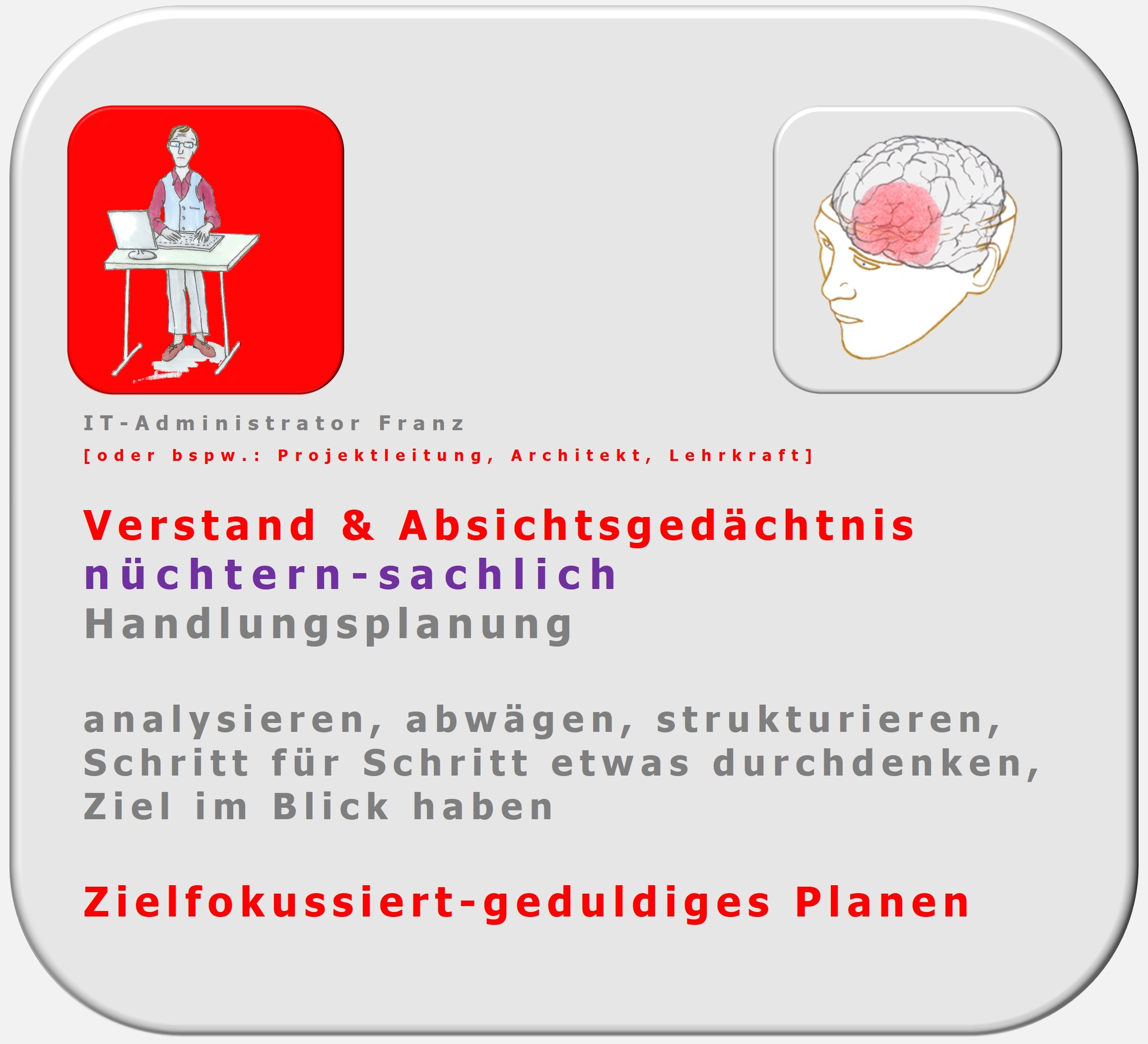 Absichtsgedächtnis, Verstand, PSI-Theorie, Julius Kuhl, Hartmut Neusitzer